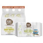 Pure Beginnings Biodegradable baby wipes with organic aloe 192 pack