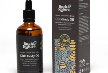 Back 2 Nature Cellulite, Stretch Mark & Scar Body Oil 100ml