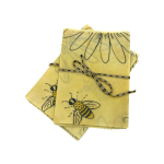 Simply Bee Daisy Bee Beeswax Wraps 2 pack