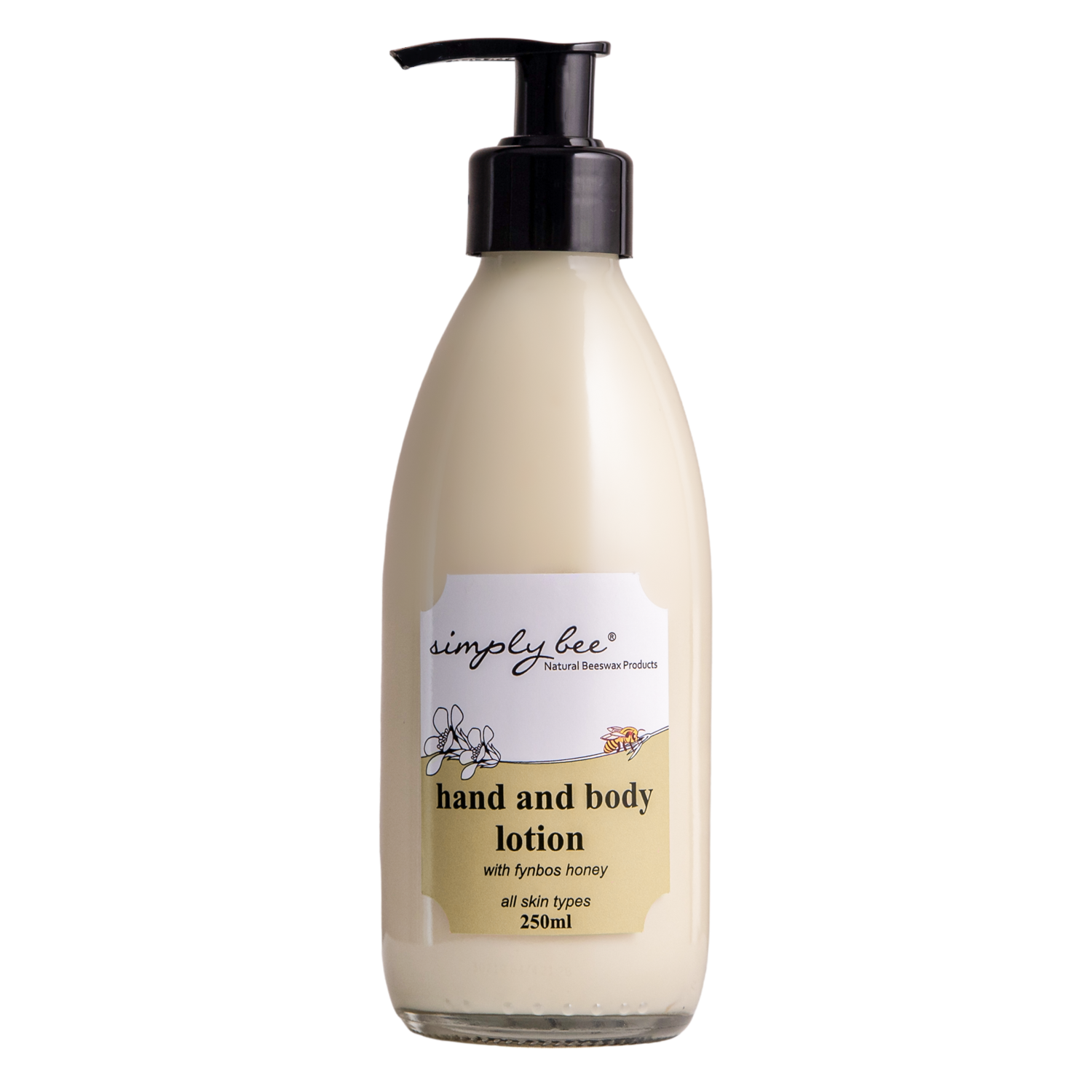 Simply Bee Honey Hand & Body Lotion (glass)