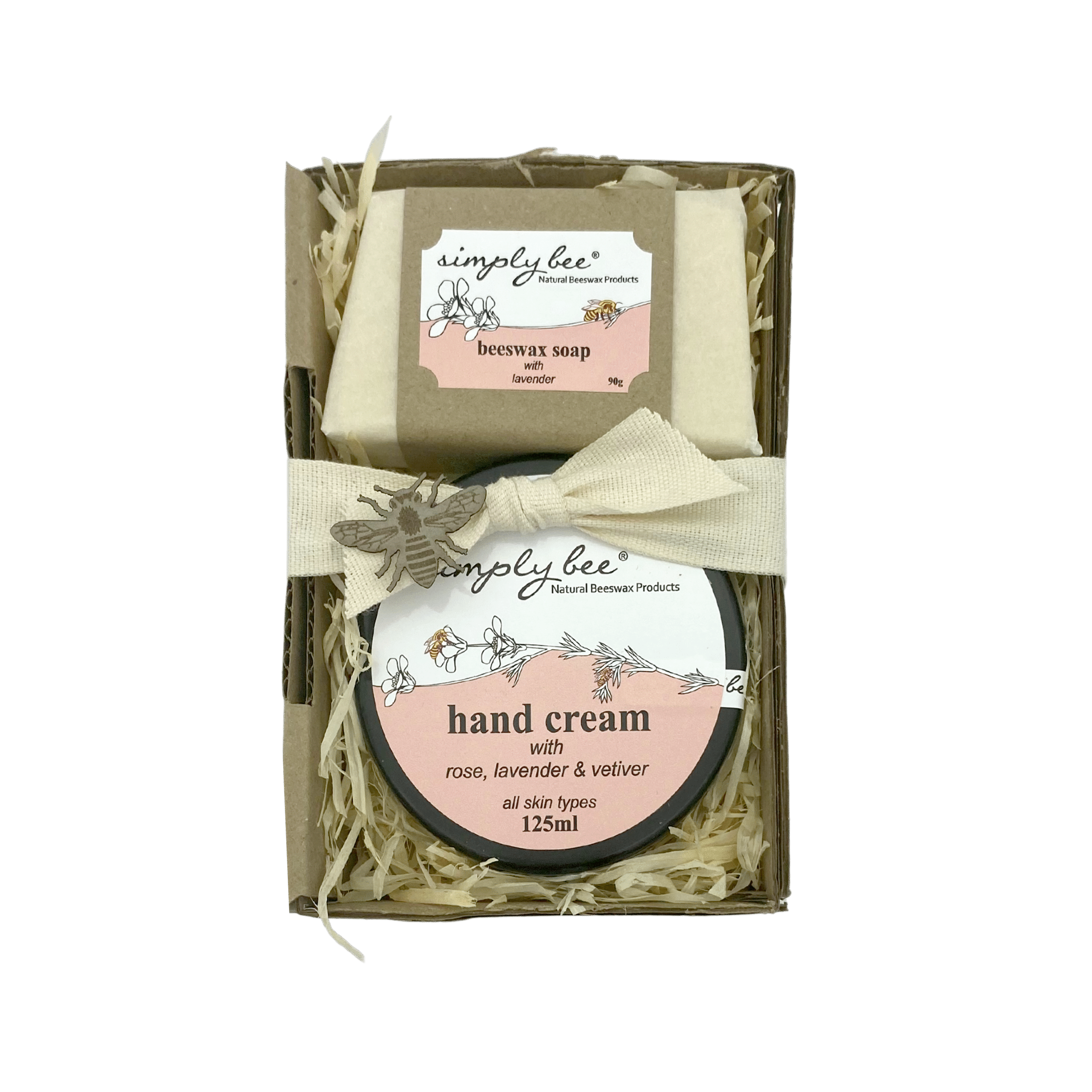 Simply Bee Nicky’s Special Edition Hand Cream & Lavender Beeswax Soap Gift