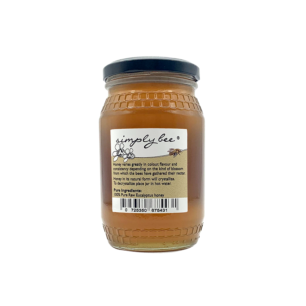 Simply Bee Raw Eucalyptus Honey 500g - Image 2