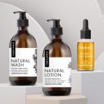 Le Naturel Natural Wash & Lotion Set + FREE Vitamin C Serum