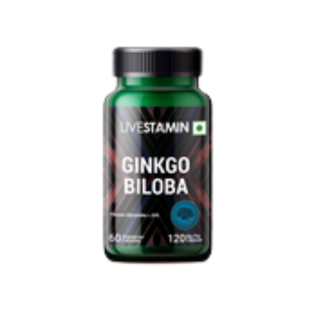 Livestamin Ginkgo Biloba Extract For Healthy Brain Function