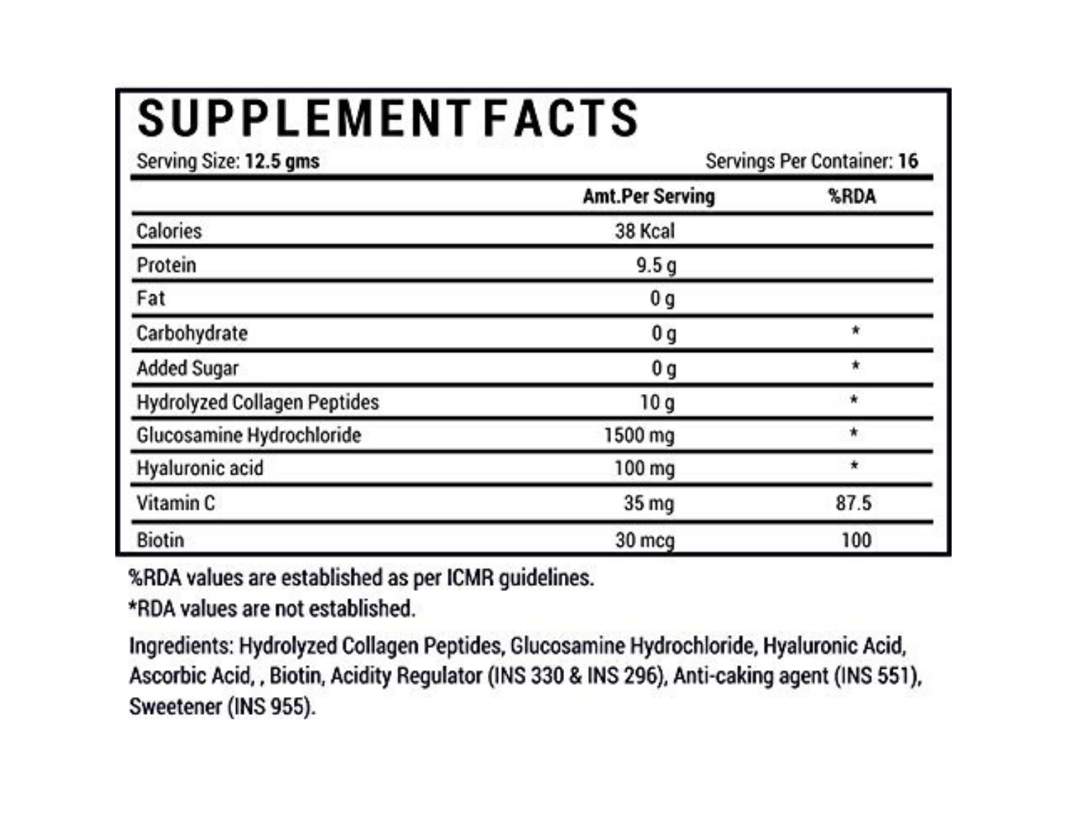 Livestamin Hydrolyzed Collagen