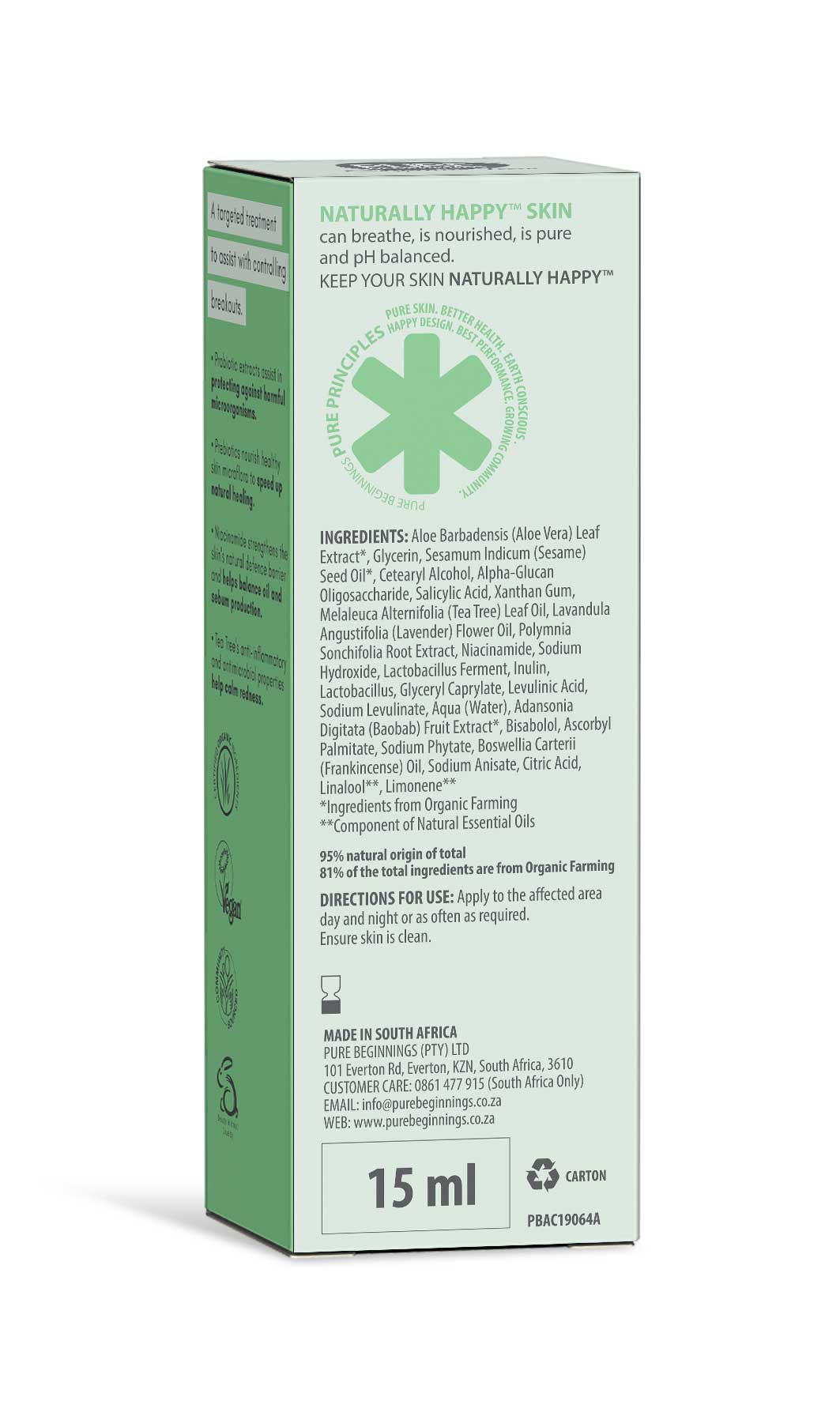 SPOT TREATMENT PROBIOTICS + PREBIOTICS NIACINAMIDE TEA TREE - Image 2