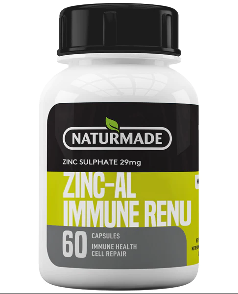 Naturmade ZincAL – Immune Renu 60's