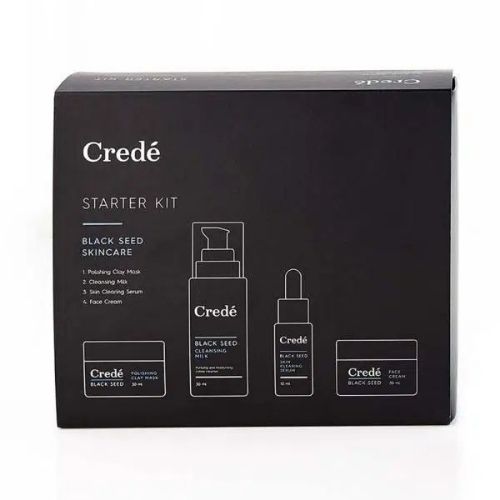 Credé Starter Kit (Mask, Clenser, Serum, Cream)