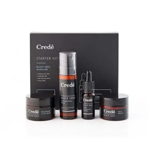 Credé Starter Kit (Mask, Clenser, Serum, Cream) - Image 2