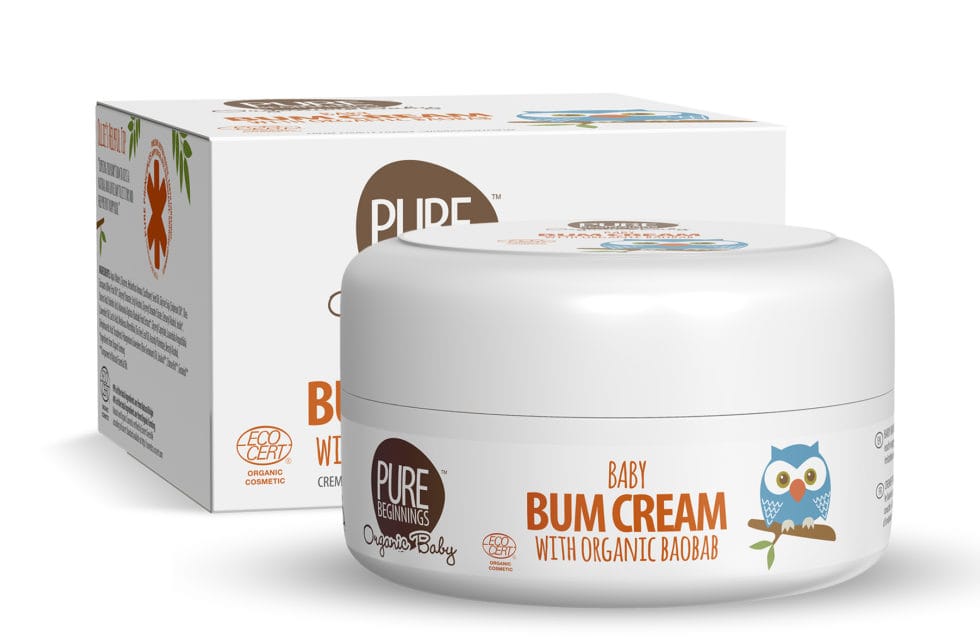 Pure Beginning Baby Bum Cream with organic baobab - Image 2