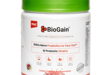 Velobiotics - BioGain™ - Probiotics Meal Strawberry (400g)